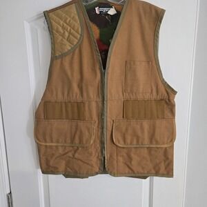 Vintage SafTbak Canvas Game Hunters Vest  Bird Pheasant Pouch Altoona